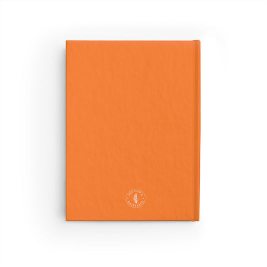 Autoimmune Disease Empowering Journal - "Bad Ass Spoonie Squad" (Crusta/Light Orange)