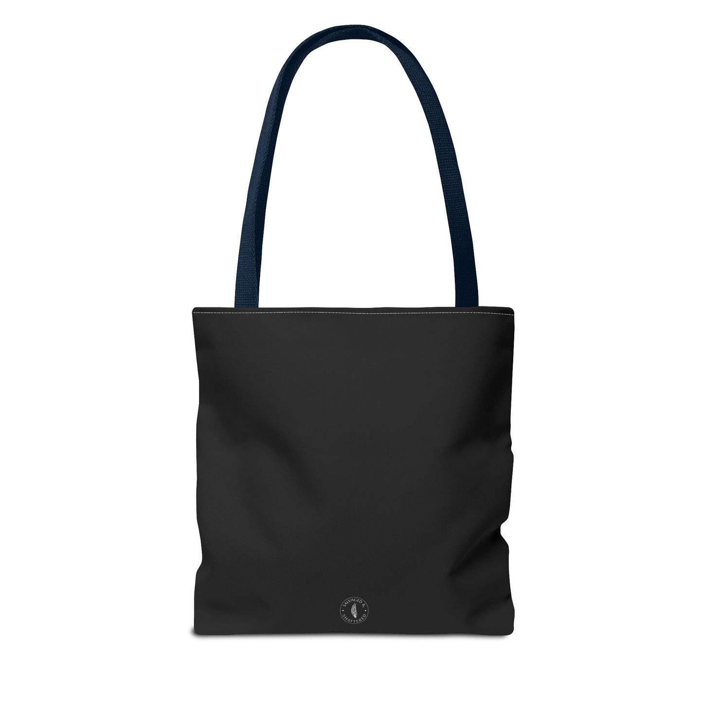 Invisible Battle Unstoppable Warrior Tote Bag - Sjögren's Disease Awareness (Black)