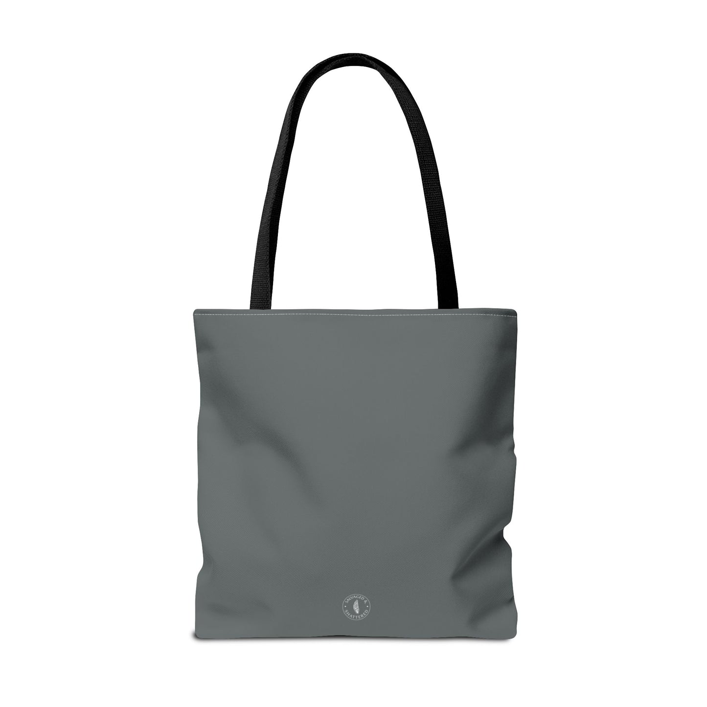 Invisible Battle Unstoppable Warrior Tote Bag - Sjögren's Disease Awareness (Dark Gray)