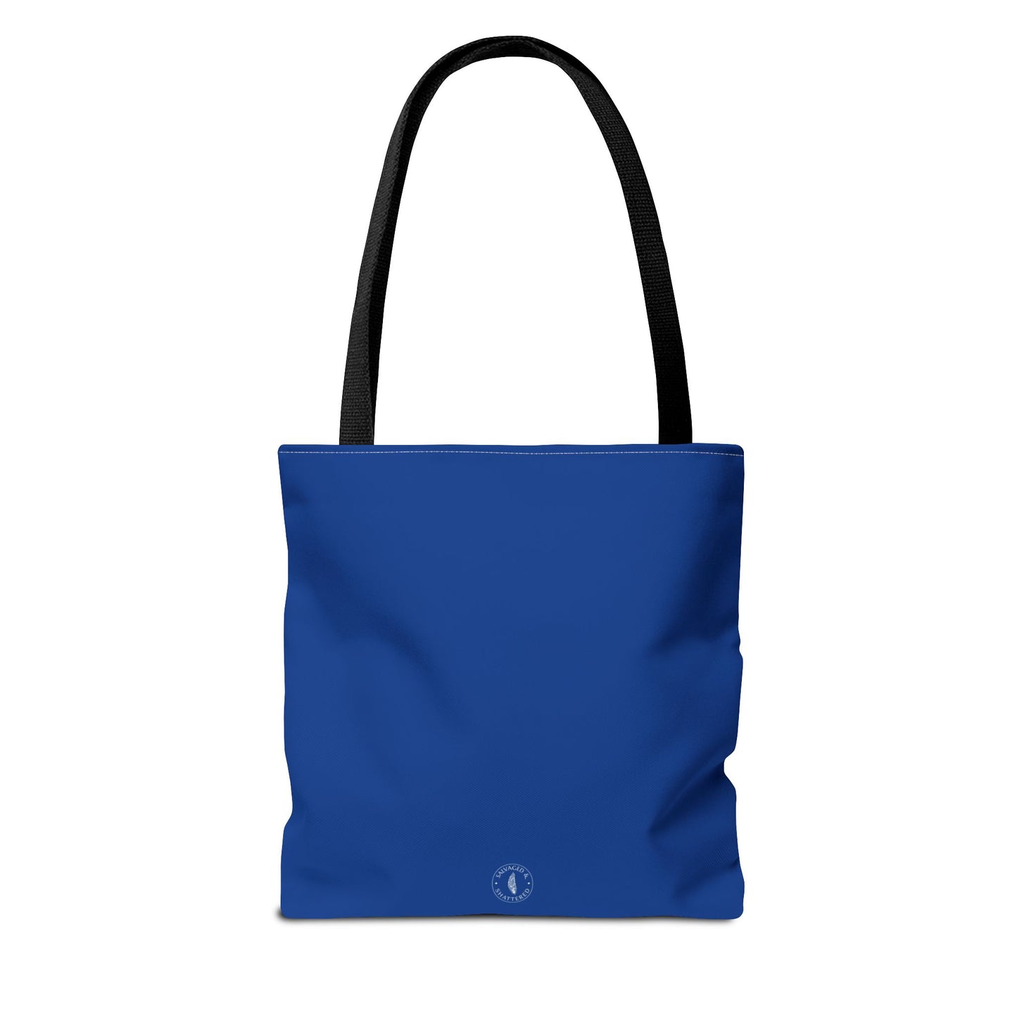 Autoimmune Disease Awareness Tote Bag - "Bad Ass Spoonie Squad" (Dark Blue)