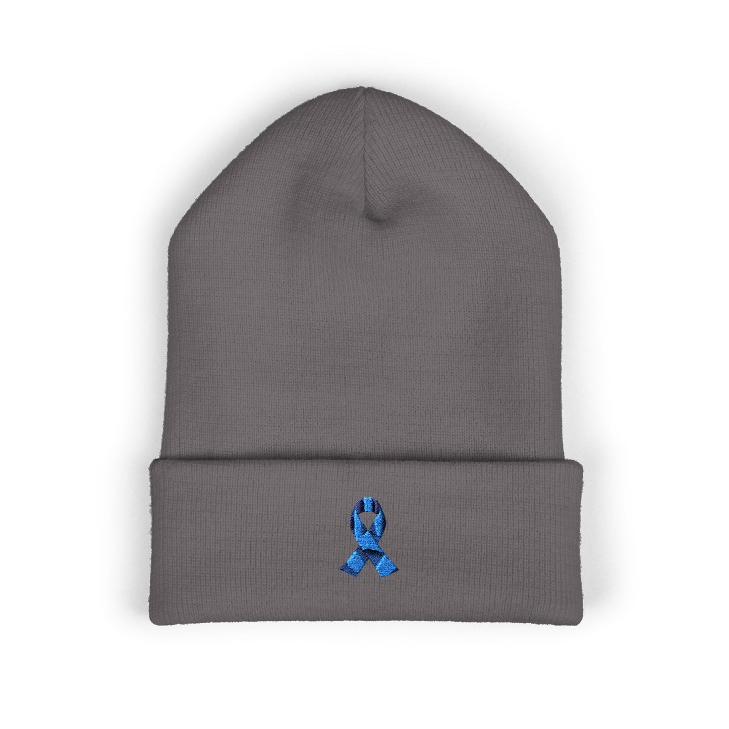 Blue Support Ribbon Classic Cuffed Beanie | Support Awareness & Cause