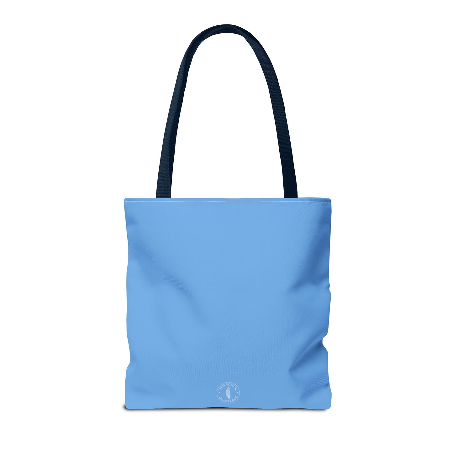 Autoimmune Disease Awareness Tote Bag - "Big Ass Spoonie Squad" (Light Blue)