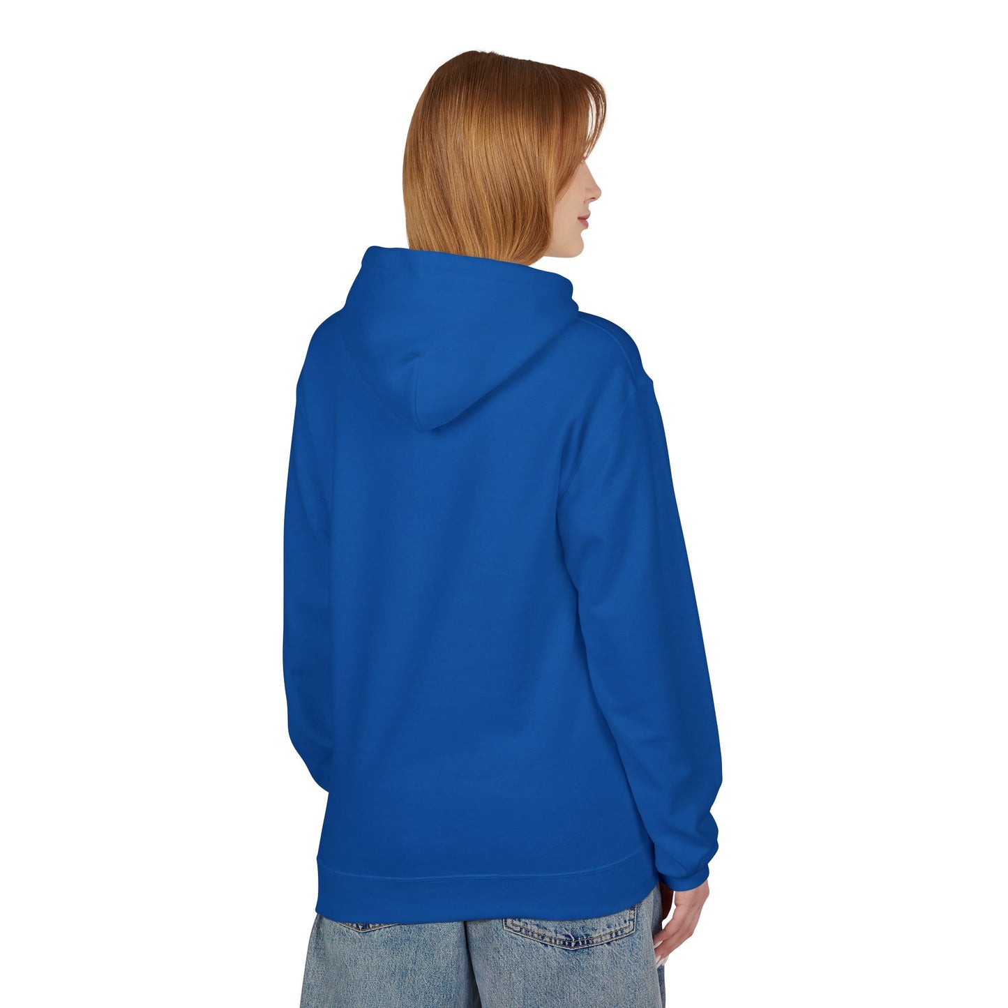 Unisex Fleece Hoodie, Sjögren's Disease - Invisible Battle Unstoppable Warrior (White Font)