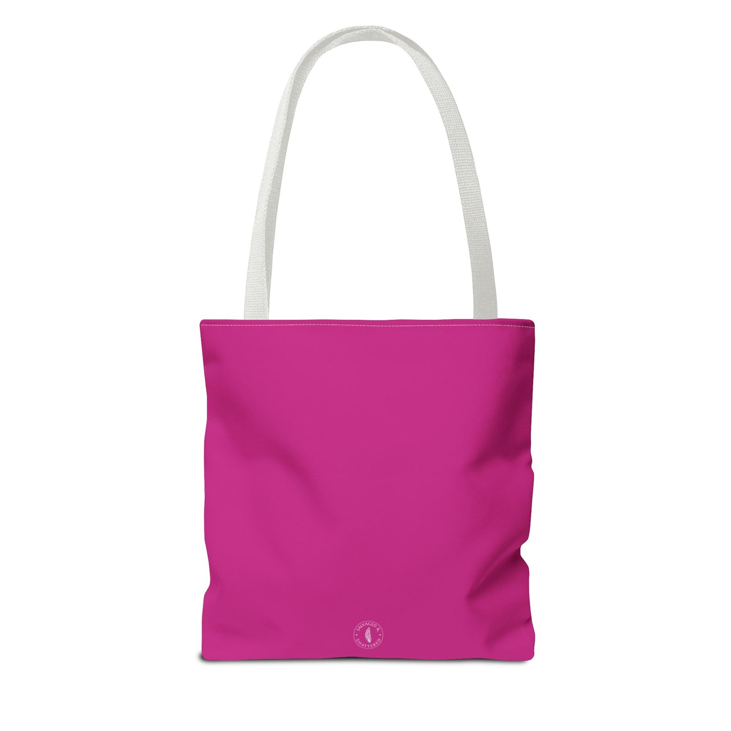 Autoimmune Disease Awareness Tote Bag - "Big Ass Spoonie Squad" (Pink)