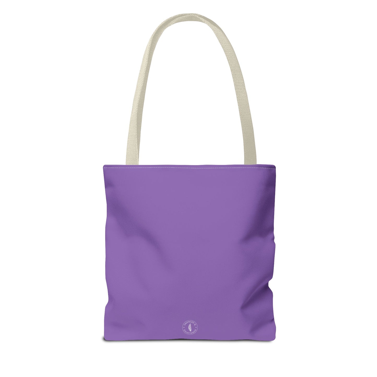 Invisible Battle Unstoppable Warrior Tote Bag - Sjögren's Disease Awareness (Purple)