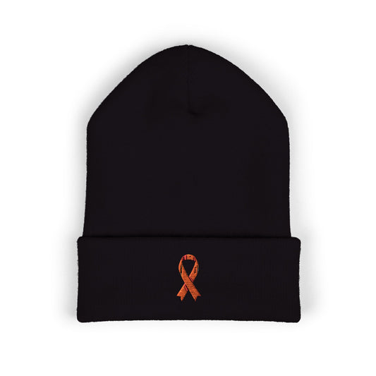 Orange Support Ribbon Classic Cuffed Beanie | Support Awareness & Cause