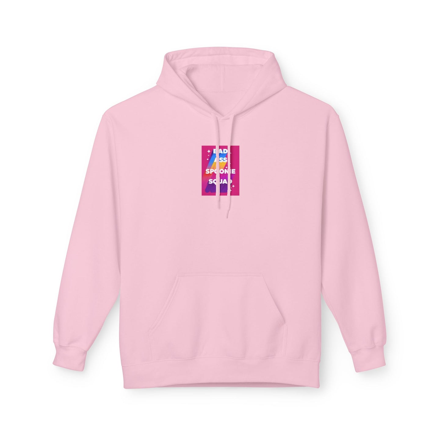 Sjögren's Disease - "Bad Ass Spoonie Squad" Unisex Fleece Hoodie