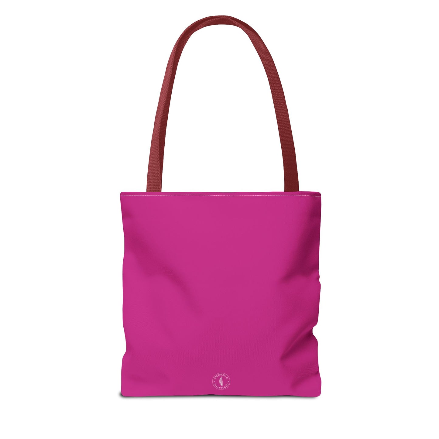 Autoimmune Disease Awareness Tote Bag - "Big Ass Spoonie Squad" (Pink)