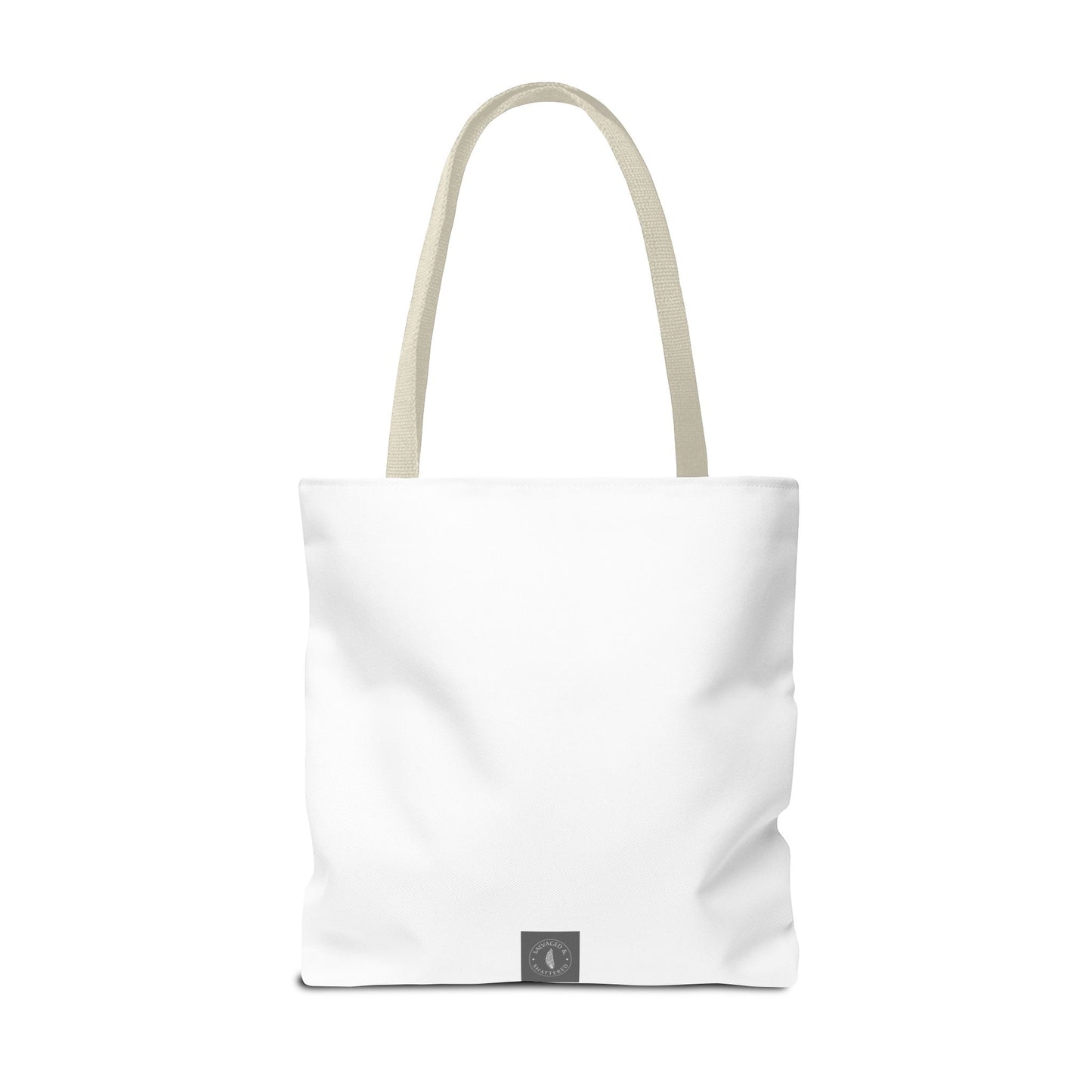 Autoimmune Disease Awareness Tote Bag - "Bad Ass Spoonie Squad" (White)