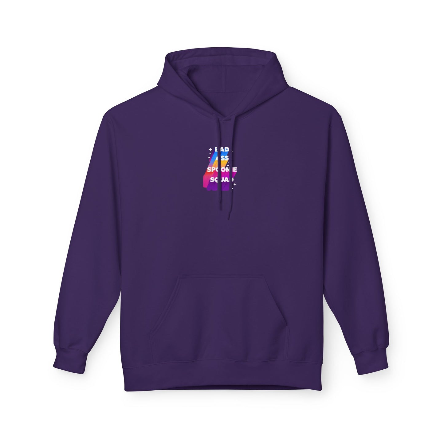 Autoimmune Disease - "Bad Ass Spoonie's Squad" Unisex Fleece Hoodie