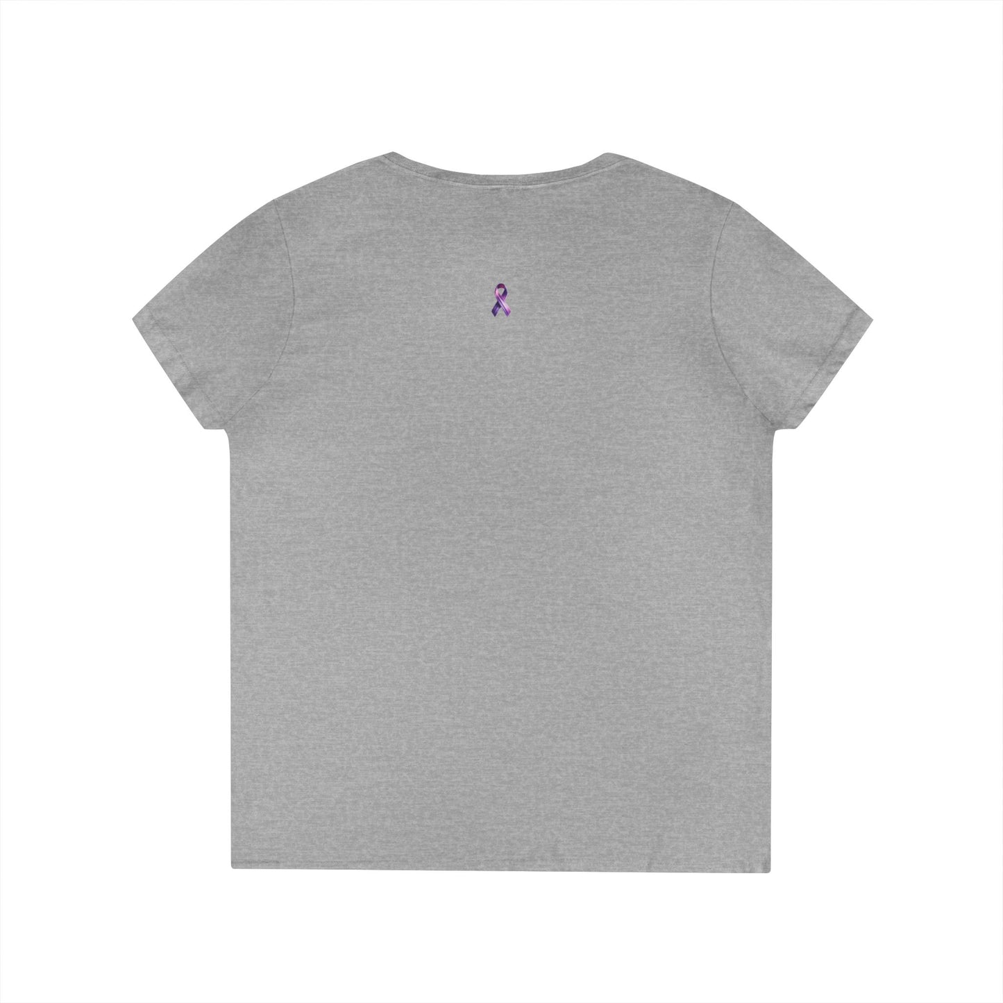 Autoimmune Disease: Empowering Ladies' V-Neck T-Shirt - "tired of being tired"