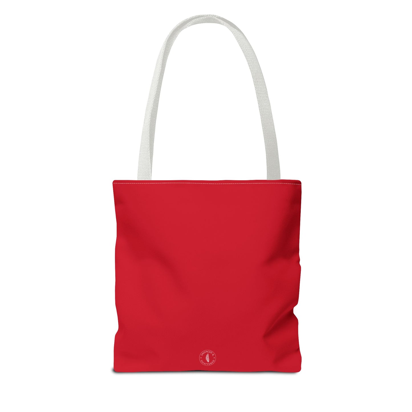 Invisible Battle Unstoppable Warrior Tote Bag - Sjögren's Disease Awareness (Red)