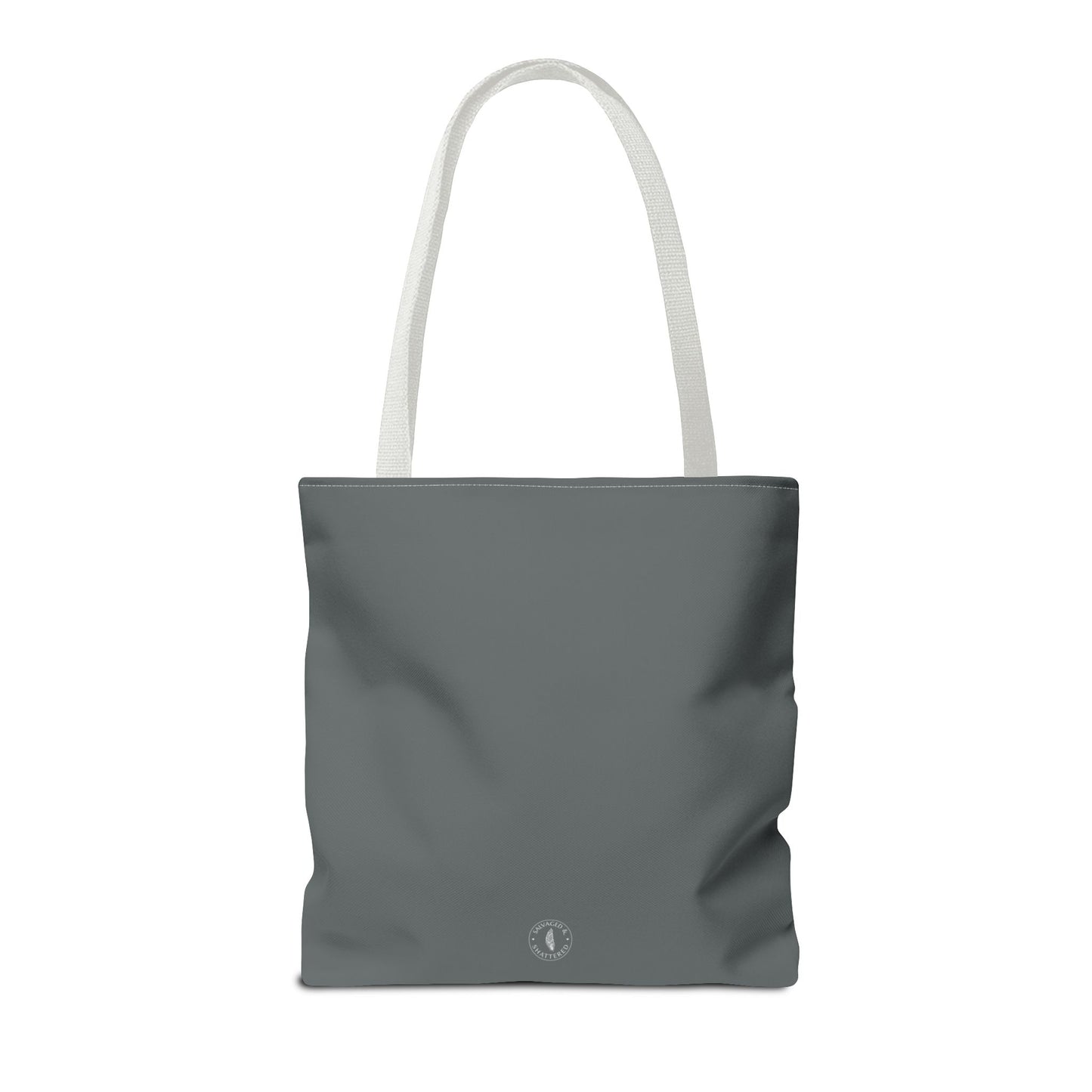 Autoimmune Disease Awareness Tote Bag - "Bad Ass Spoonie Squad" (Dark Grey)