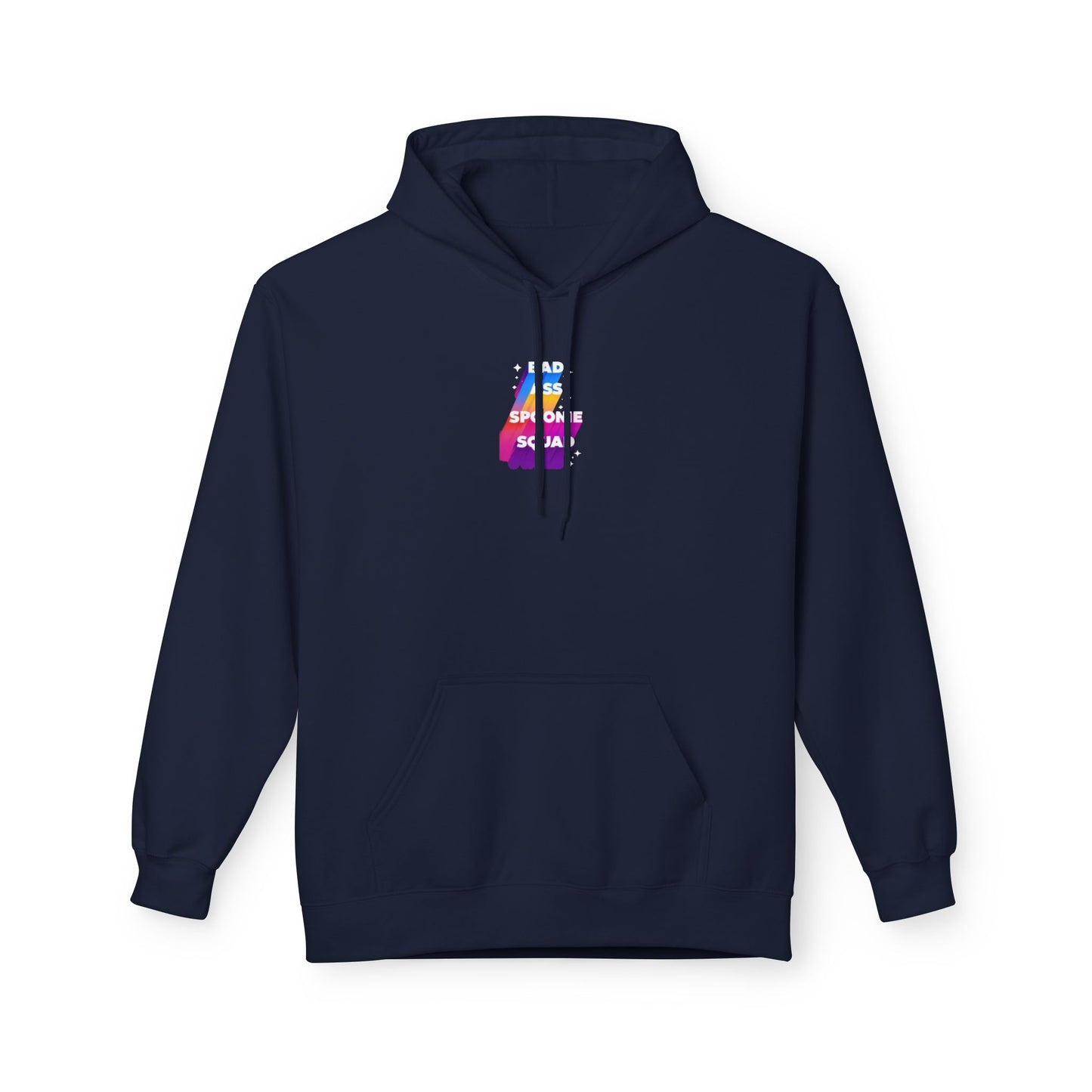 Autoimmune Disease - "Bad Ass Spoonie's Squad" Unisex Fleece Hoodie