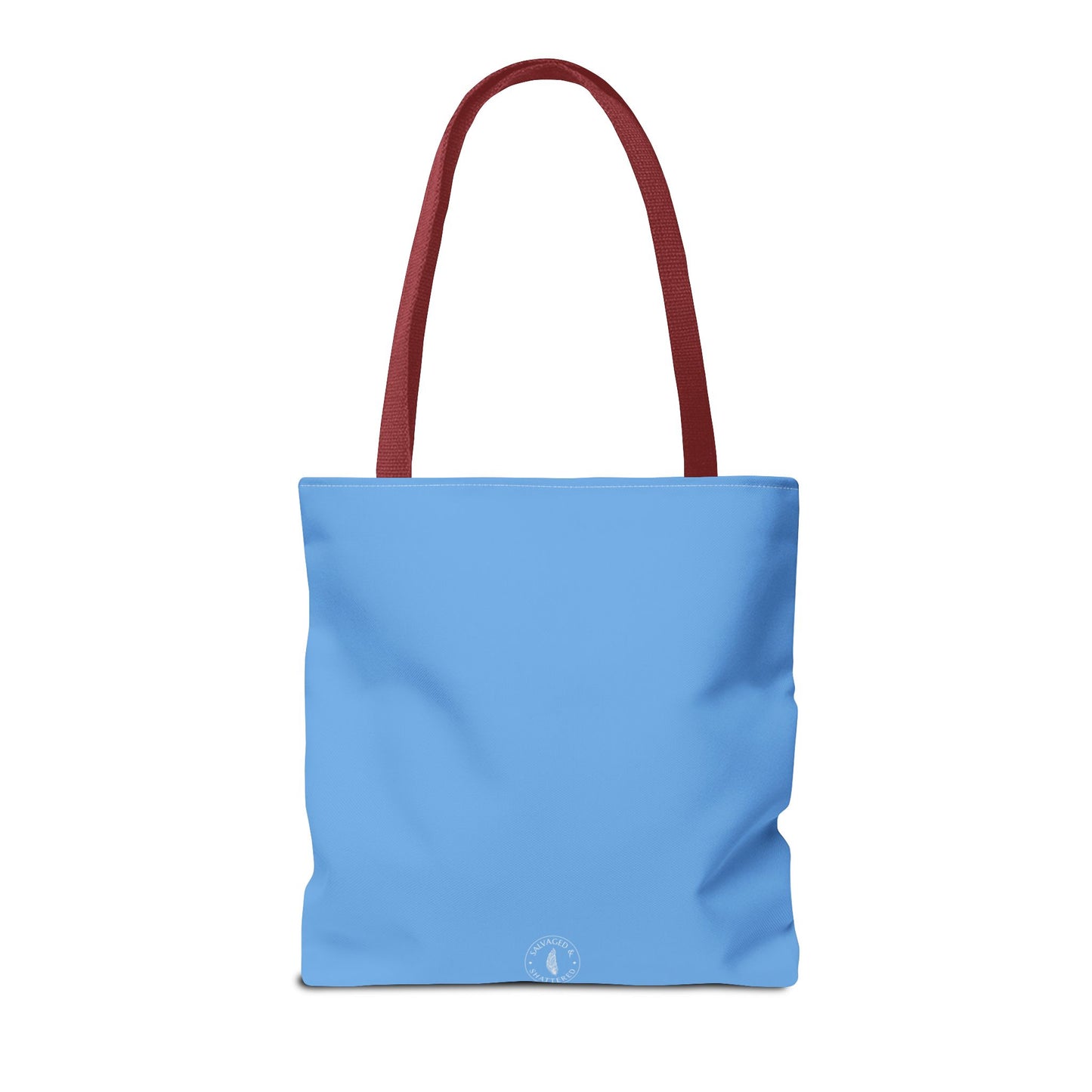 Autoimmune Disease Awareness Tote Bag - "Big Ass Spoonie Squad" (Light Blue)