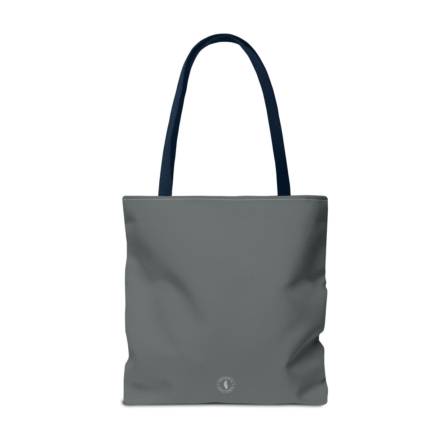 Autoimmune Disease Awareness Tote Bag - "Bad Ass Spoonie Squad" (Dark Grey)