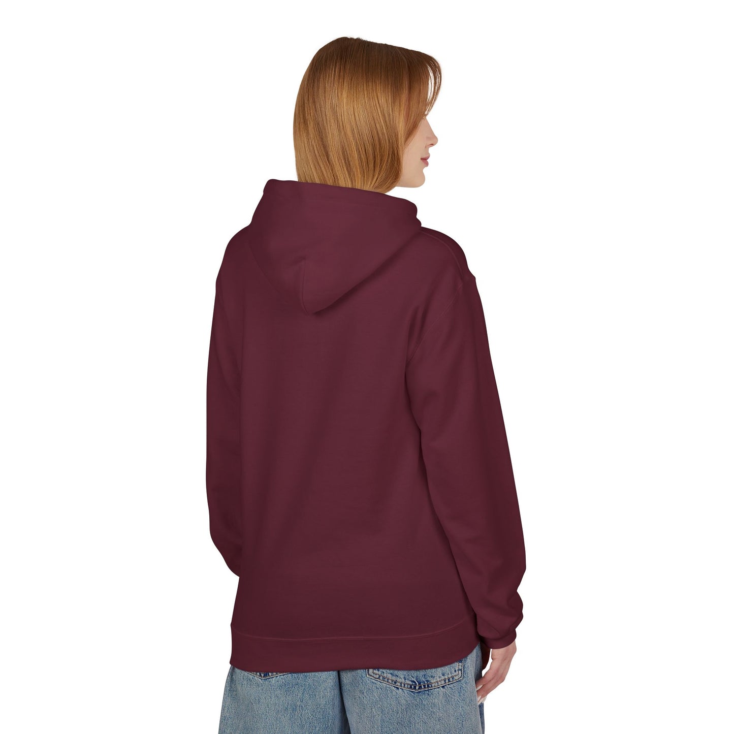 Unisex Fleece Hoodie, Sjögren's Disease - Invisible Battle Unstoppable Warrior (White Font)