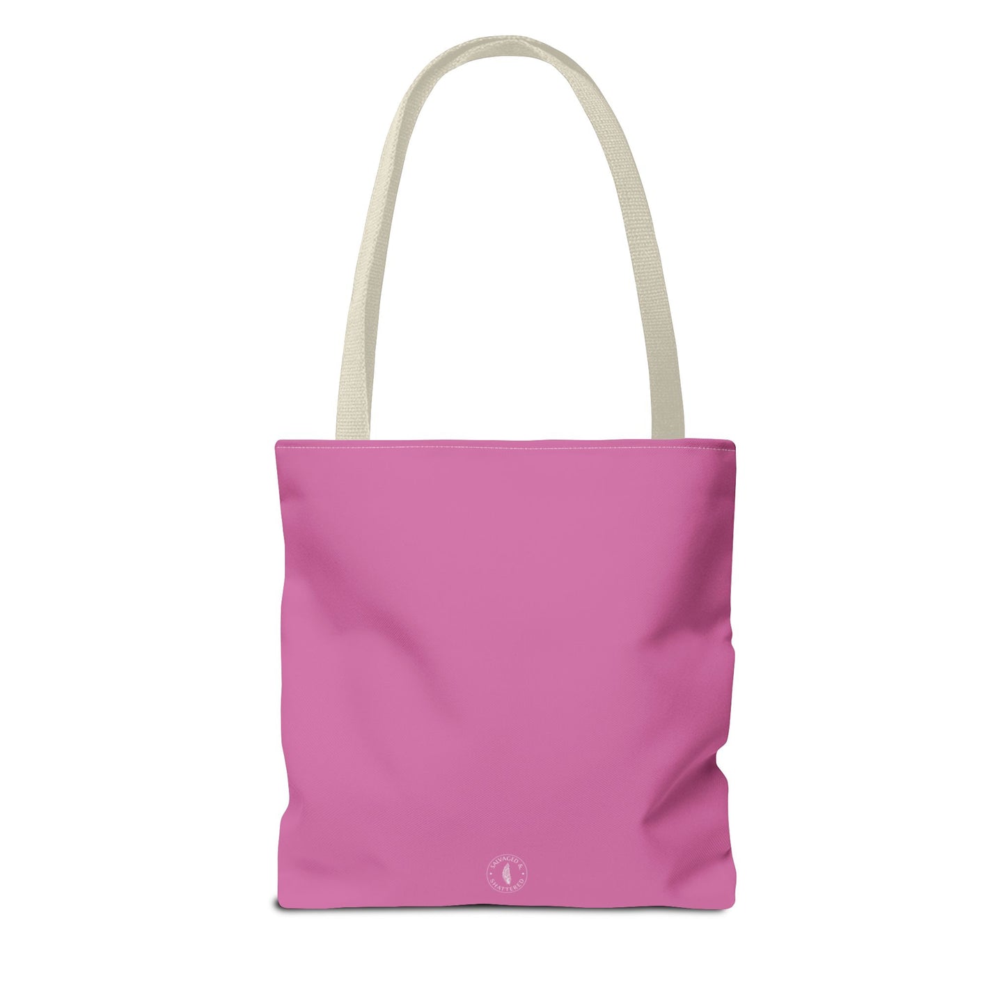 Invisible Battle Unstoppable Warrior Tote Bag - Sjögren's Disease Awareness (Light Pink)