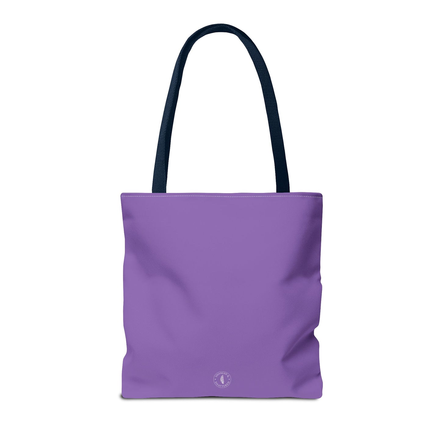 Autoimmune Disease Awareness Tote Bag - "Bad Ass Spoonie Squad" (Light Purple)