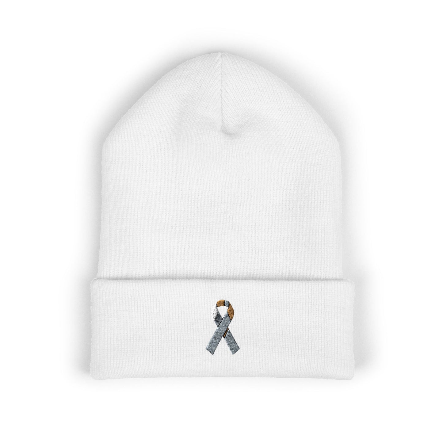 Pink (Multi) Support Ribbon Classic Cuffed Beanie | Support Awareness & Cause