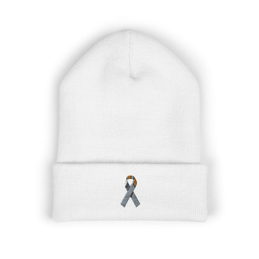 Pink (Multi) Support Ribbon Classic Cuffed Beanie | Support Awareness & Cause