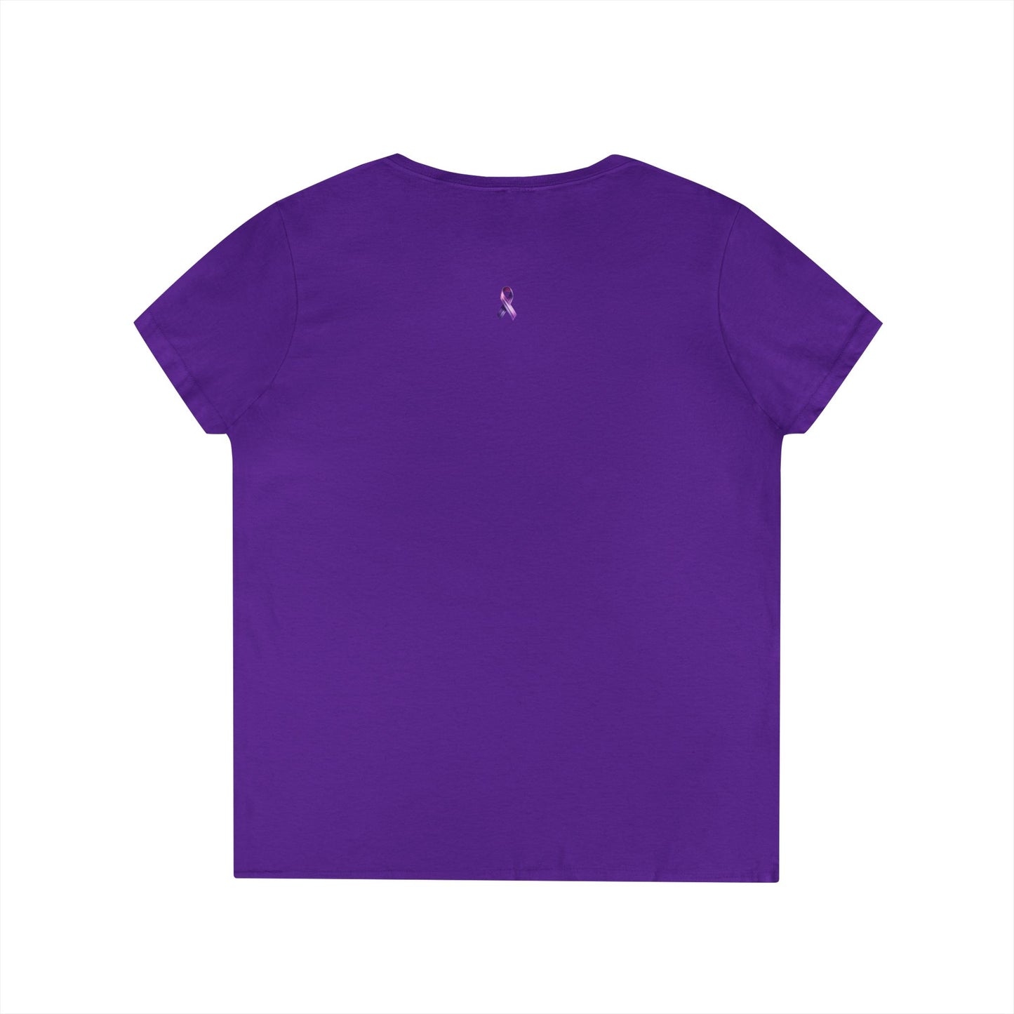 Autoimmune Disease: Empowering Ladies' V-Neck T-Shirt - "tired of being tired"