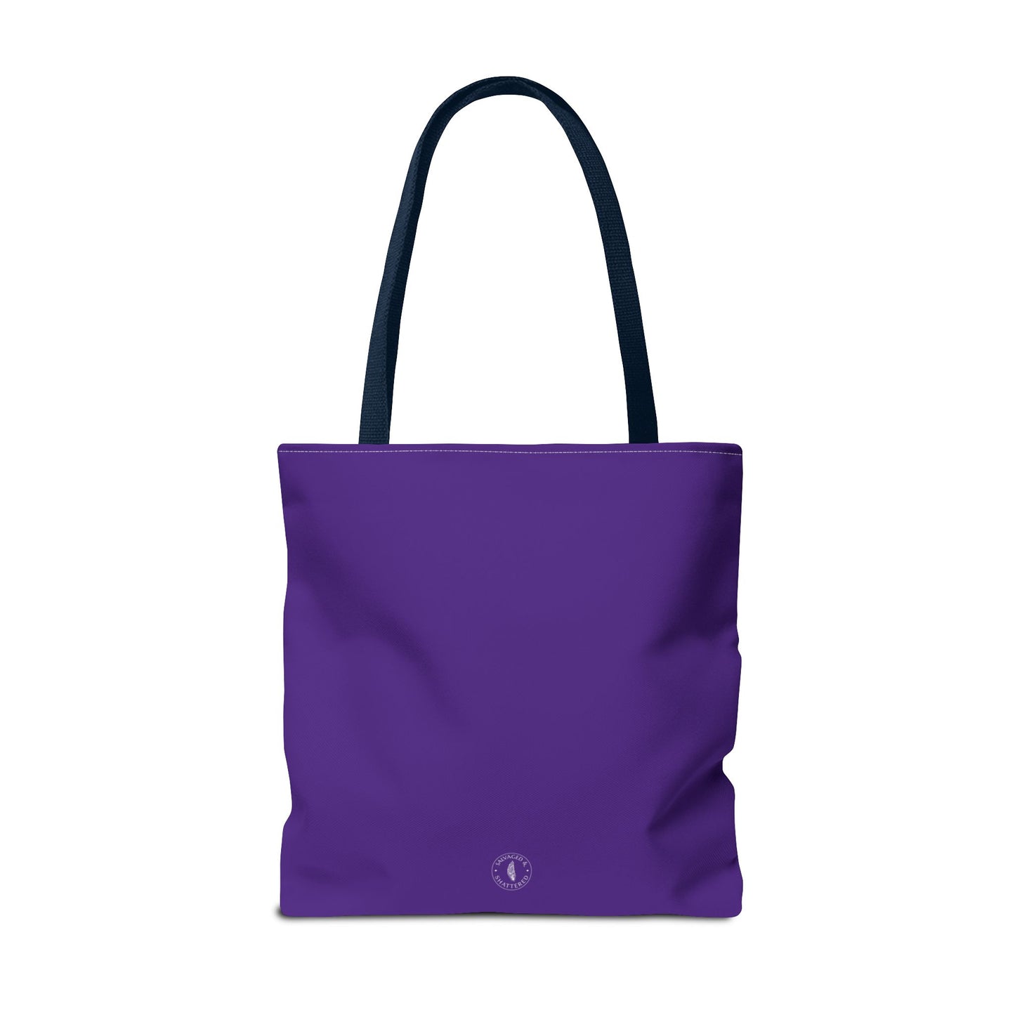 Autoimmune Disease Awareness Tote Bag - "Bad Ass Spoonie Squad" (Purple)