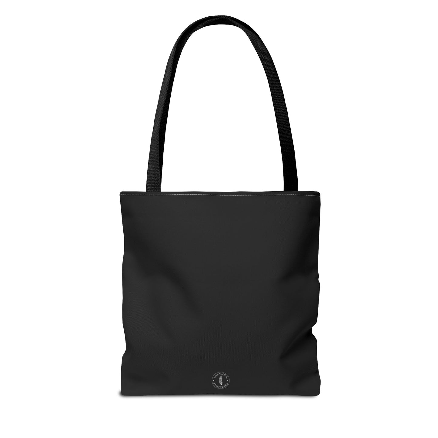 Invisible Battle Unstoppable Warrior Tote Bag - Sjögren's Disease Awareness (Black)