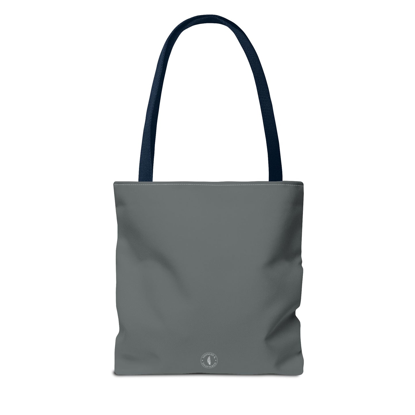 Autoimmune Disease Awareness Tote Bag - "Bad Ass Spoonie Squad" (Dark Grey)