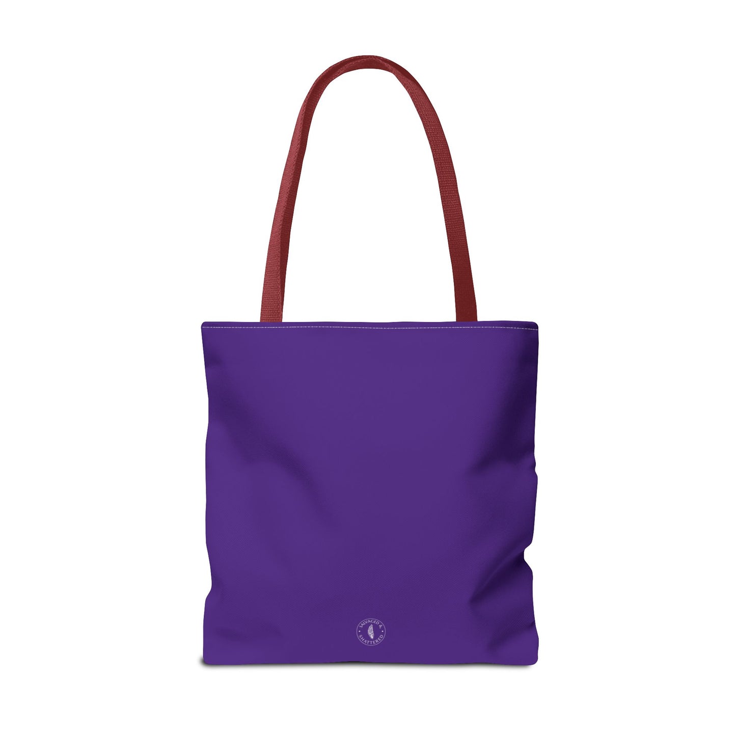 Autoimmune Disease Awareness Tote Bag - "tired of being tired" (Purple)