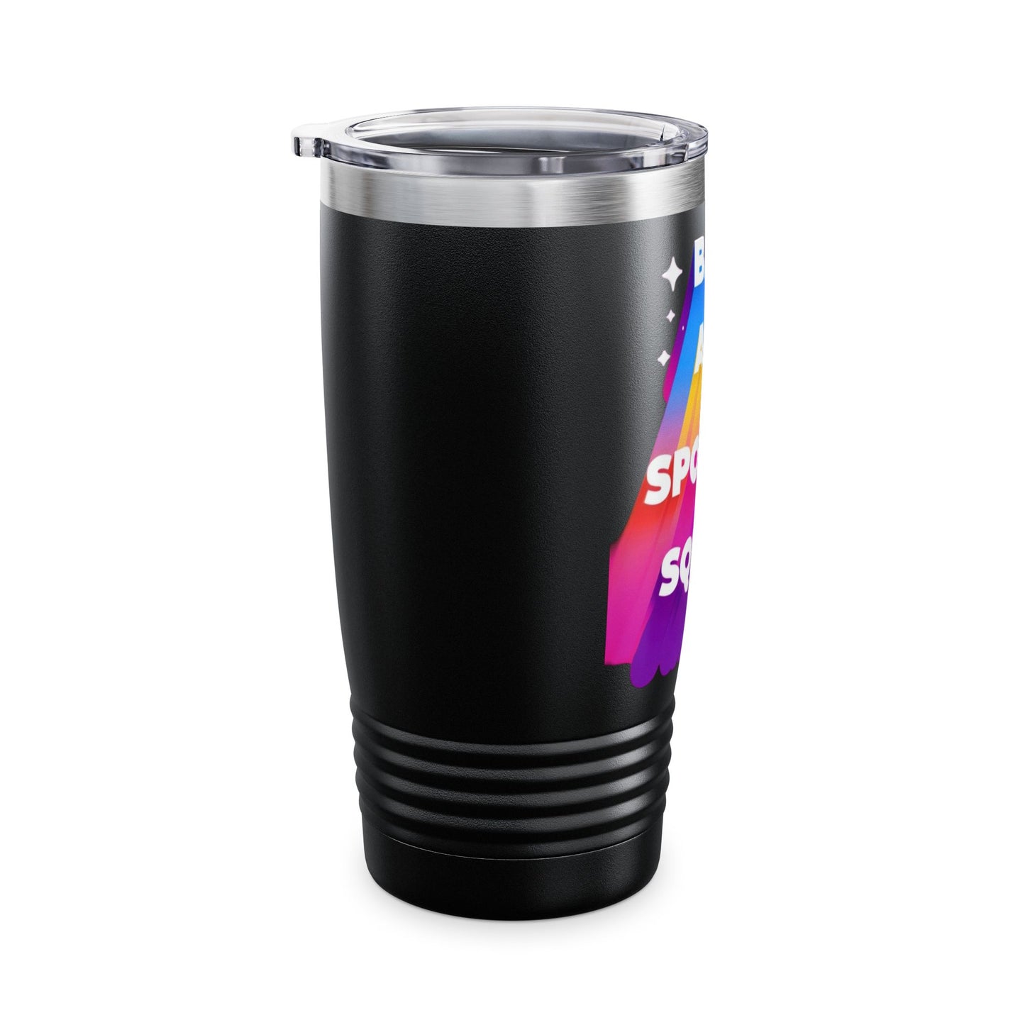 Autoimmune Disease Awareness Tumbler - "Bad Ass Spoonie Squad" 20oz Ringneck