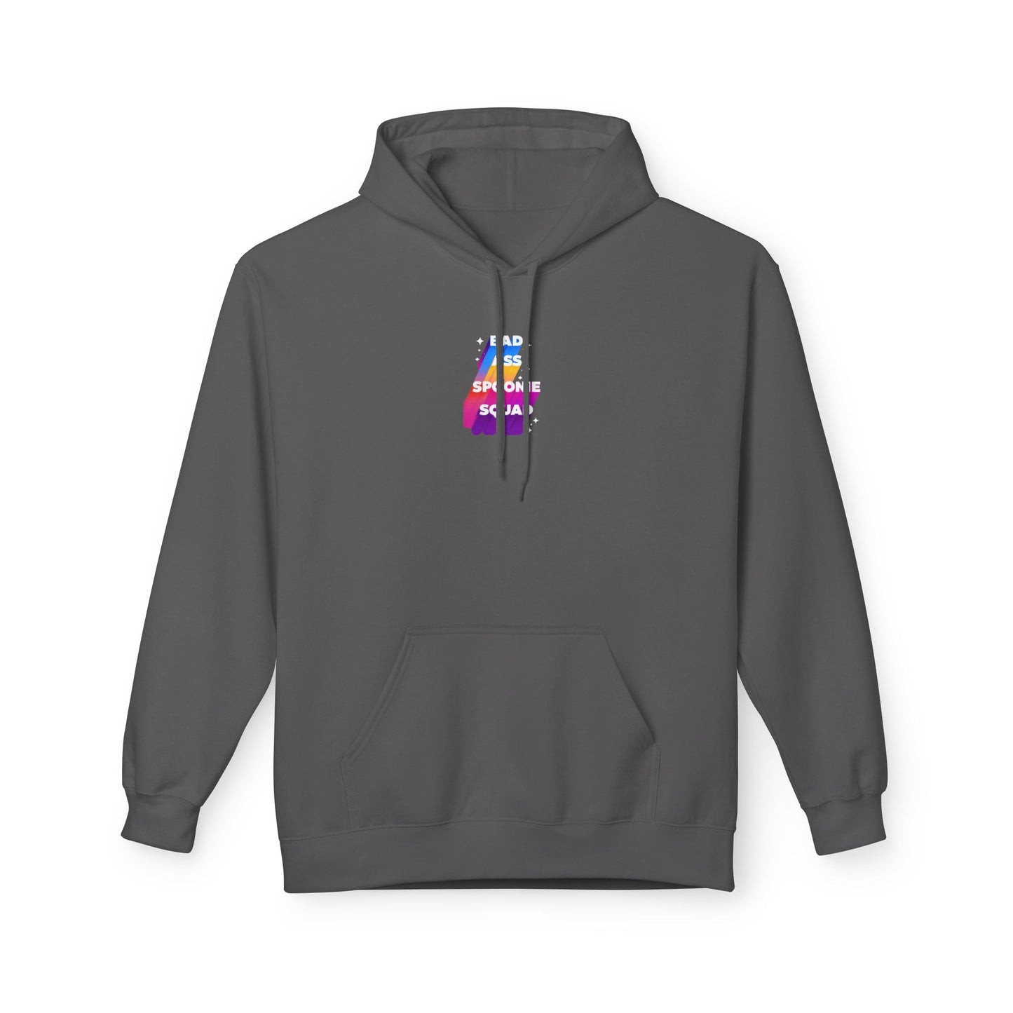 Autoimmune Disease - "Bad Ass Spoonie's Squad" Unisex Fleece Hoodie