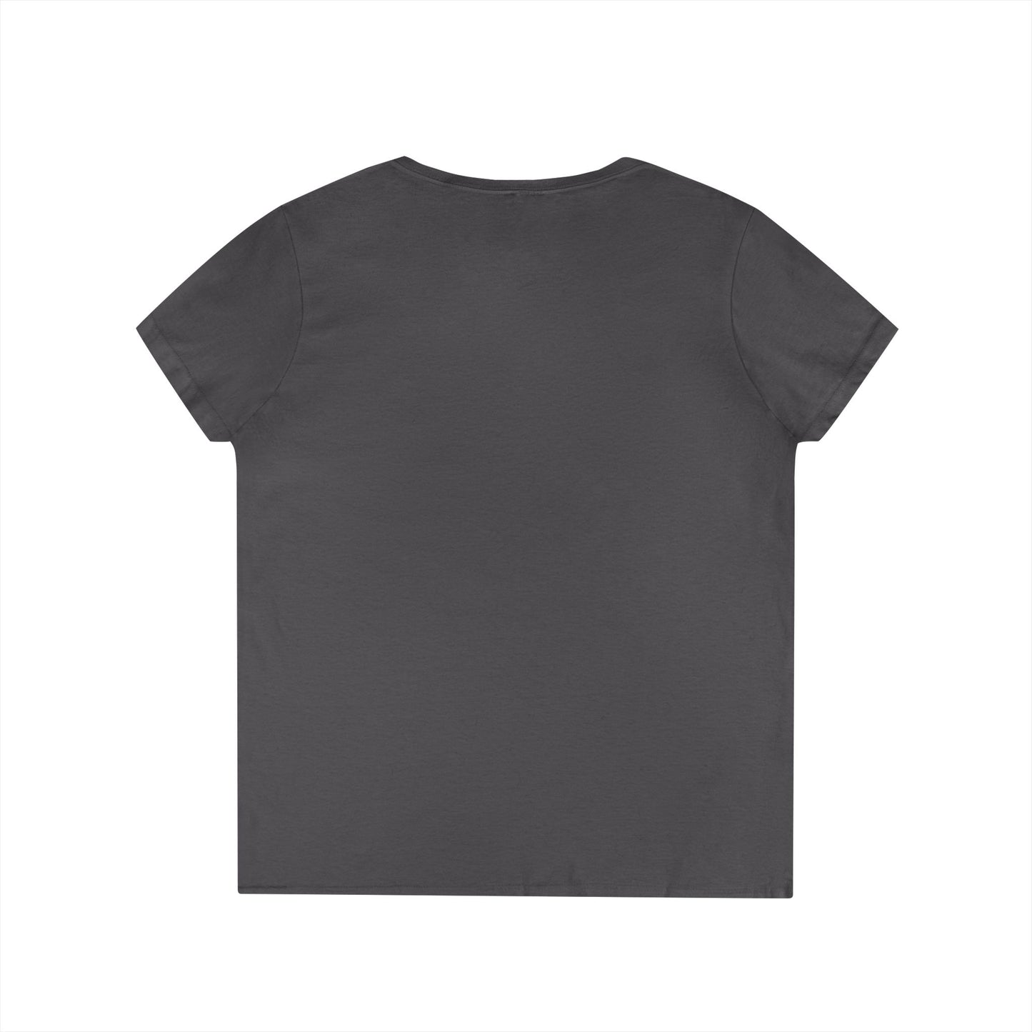 Empowering Ladies' V-Neck T-Shirt - Unstoppable Warrior Design for Sjögren's Awareness (White Font)