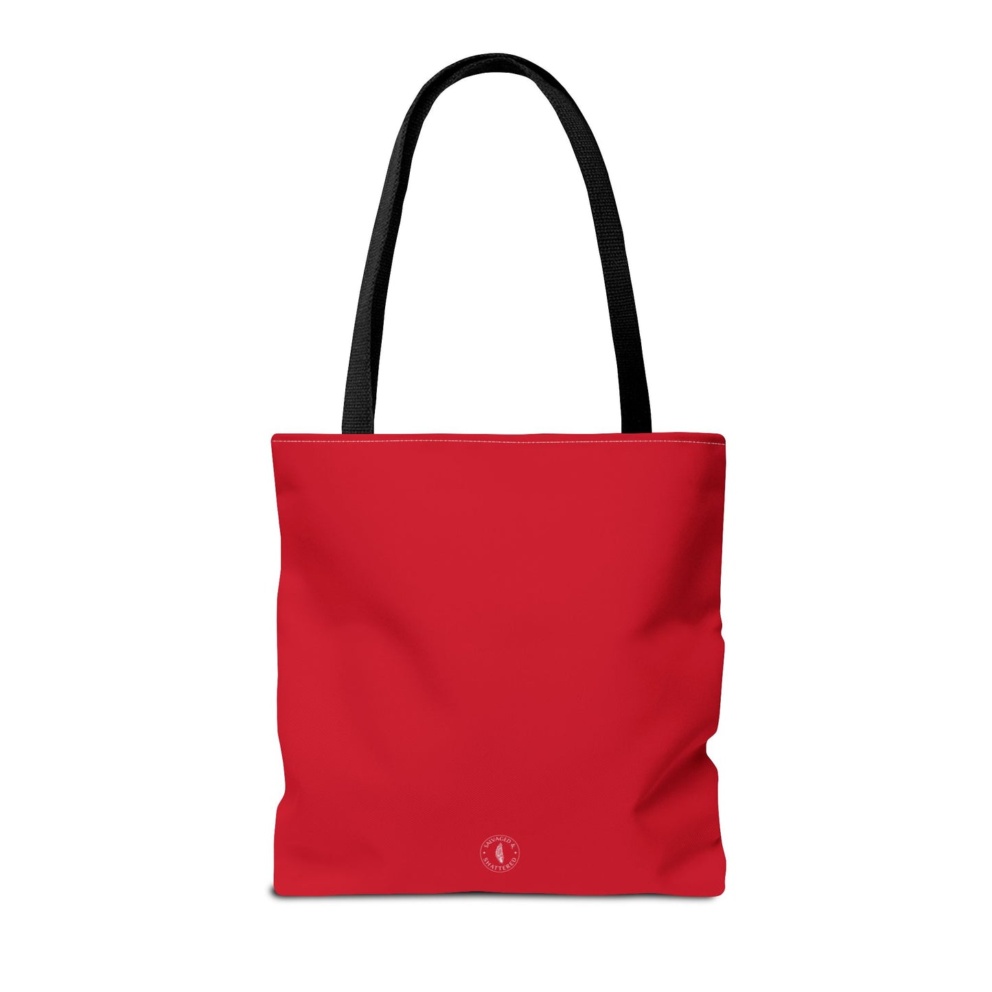 Invisible Battle Unstoppable Warrior Tote Bag - Sjögren's Disease Awareness (Red)