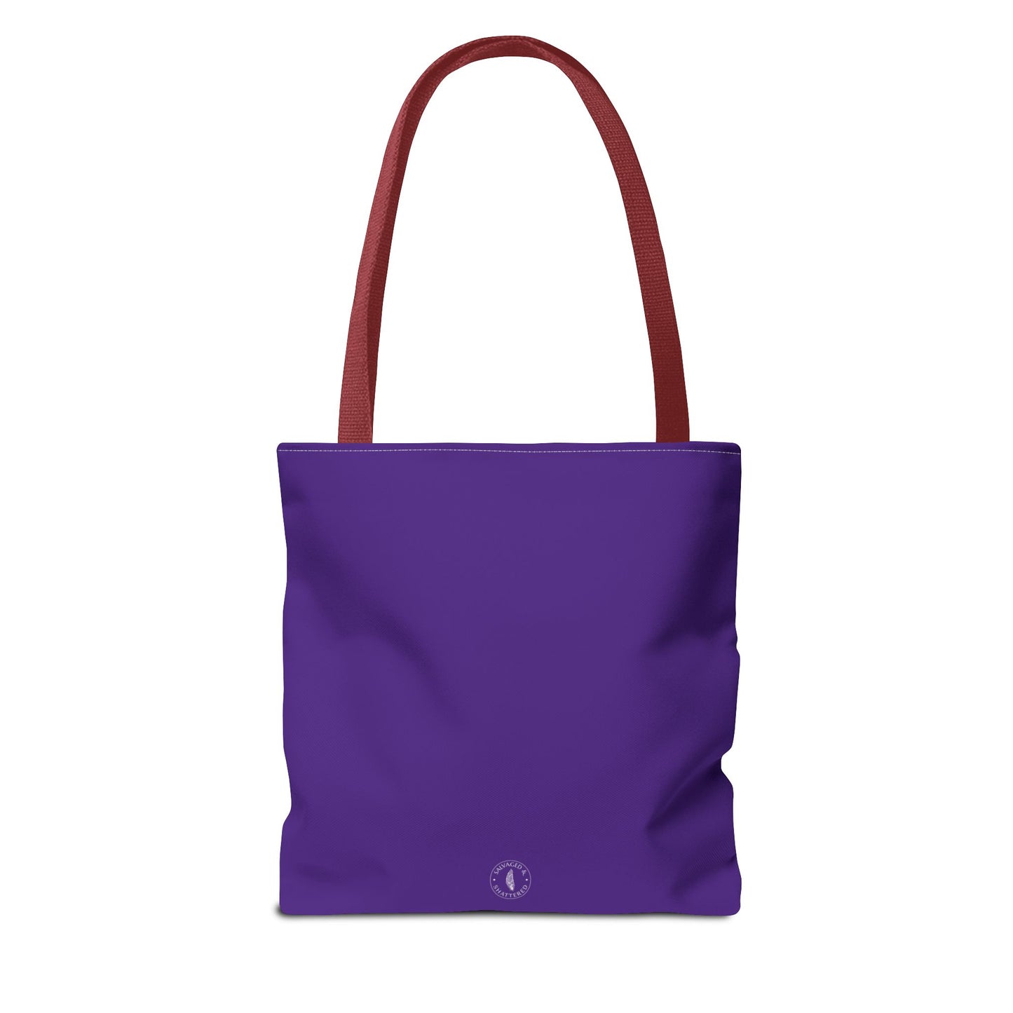 Autoimmune Disease Awareness Tote Bag - "Bad Ass Spoonie Squad" (Purple)