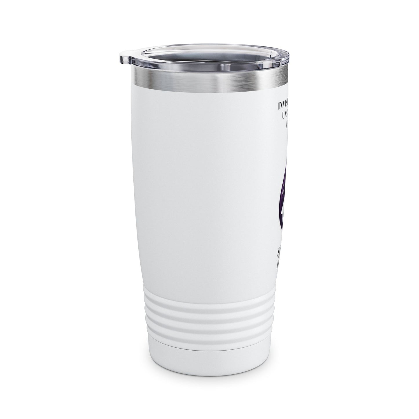 Sjögren's Disease Awareness Tumbler - Unstoppable Warrior 20oz Ringneck