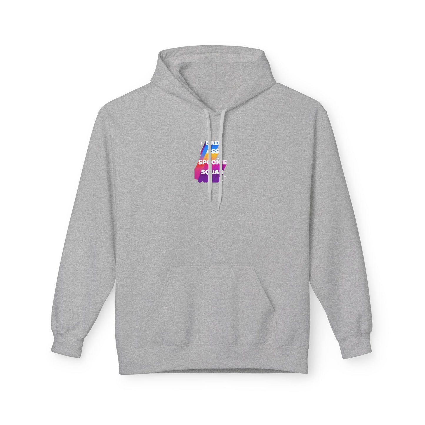 Autoimmune Disease - "Bad Ass Spoonie's Squad" Unisex Fleece Hoodie