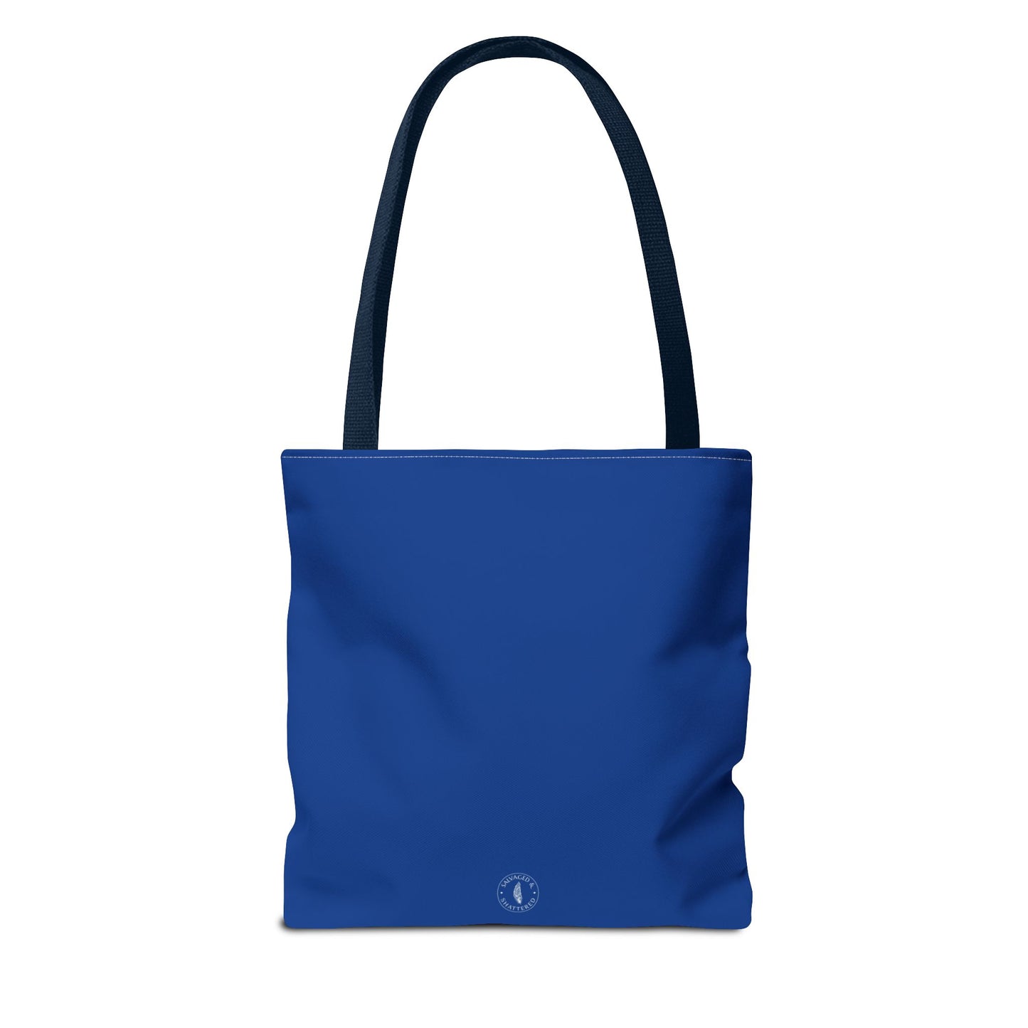 Autoimmune Disease Awareness Tote Bag - "Bad Ass Spoonie Squad" (Dark Blue)