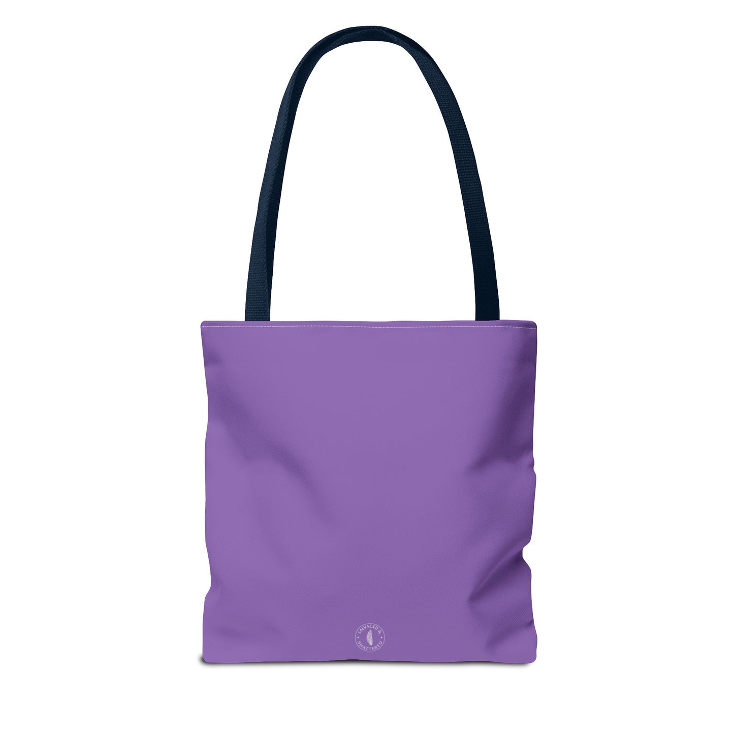 Autoimmune Disease Awareness Tote Bag - "Bad Ass Spoonie Squad" (Light Purple)