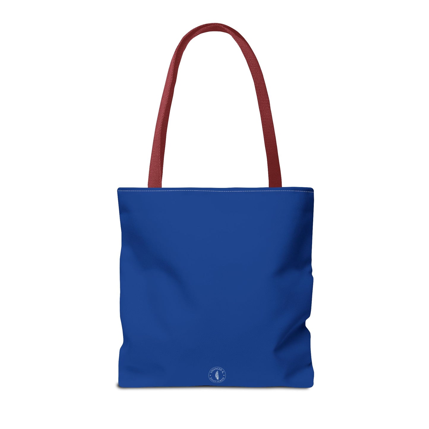 Invisible Battle Unstoppable Warrior Tote Bag - Sjögren's Disease Awareness (Dark Blue)
