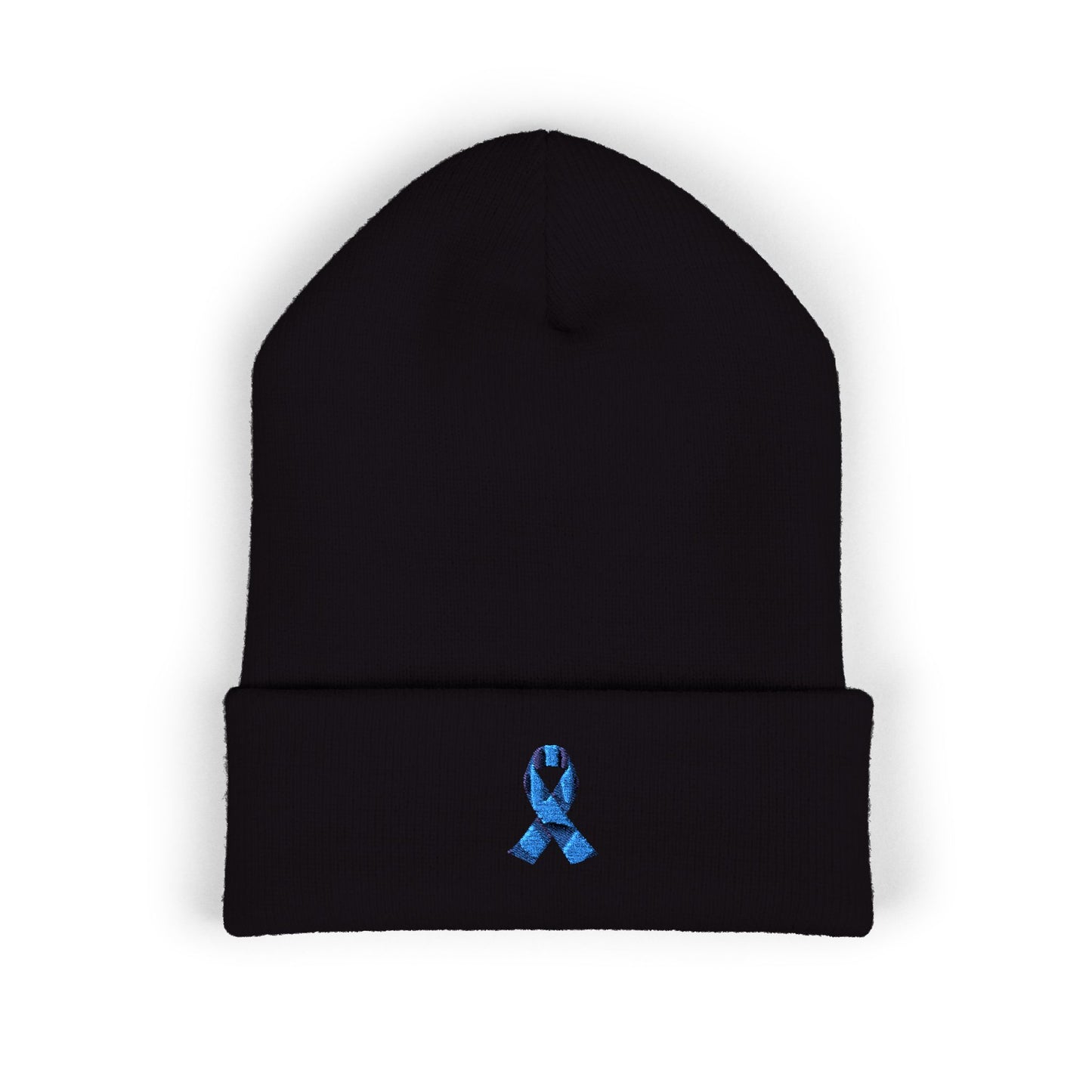 Blue Support Ribbon Classic Cuffed Beanie | Support Awareness & Cause