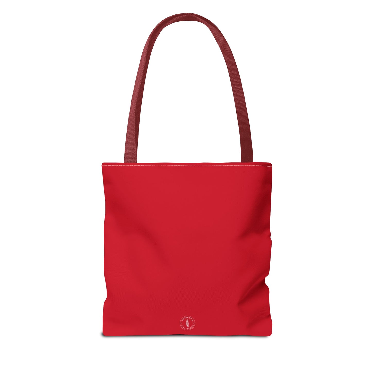 Invisible Battle Unstoppable Warrior Tote Bag - Sjögren's Disease Awareness (Red)