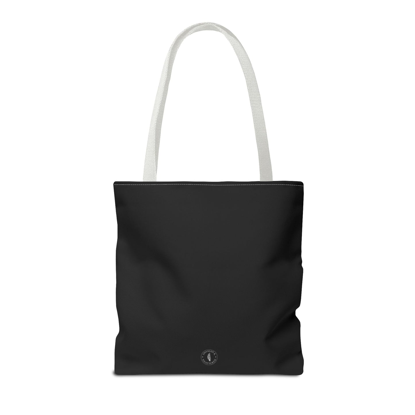 Invisible Battle Unstoppable Warrior Tote Bag - Sjögren's Disease Awareness (Black)
