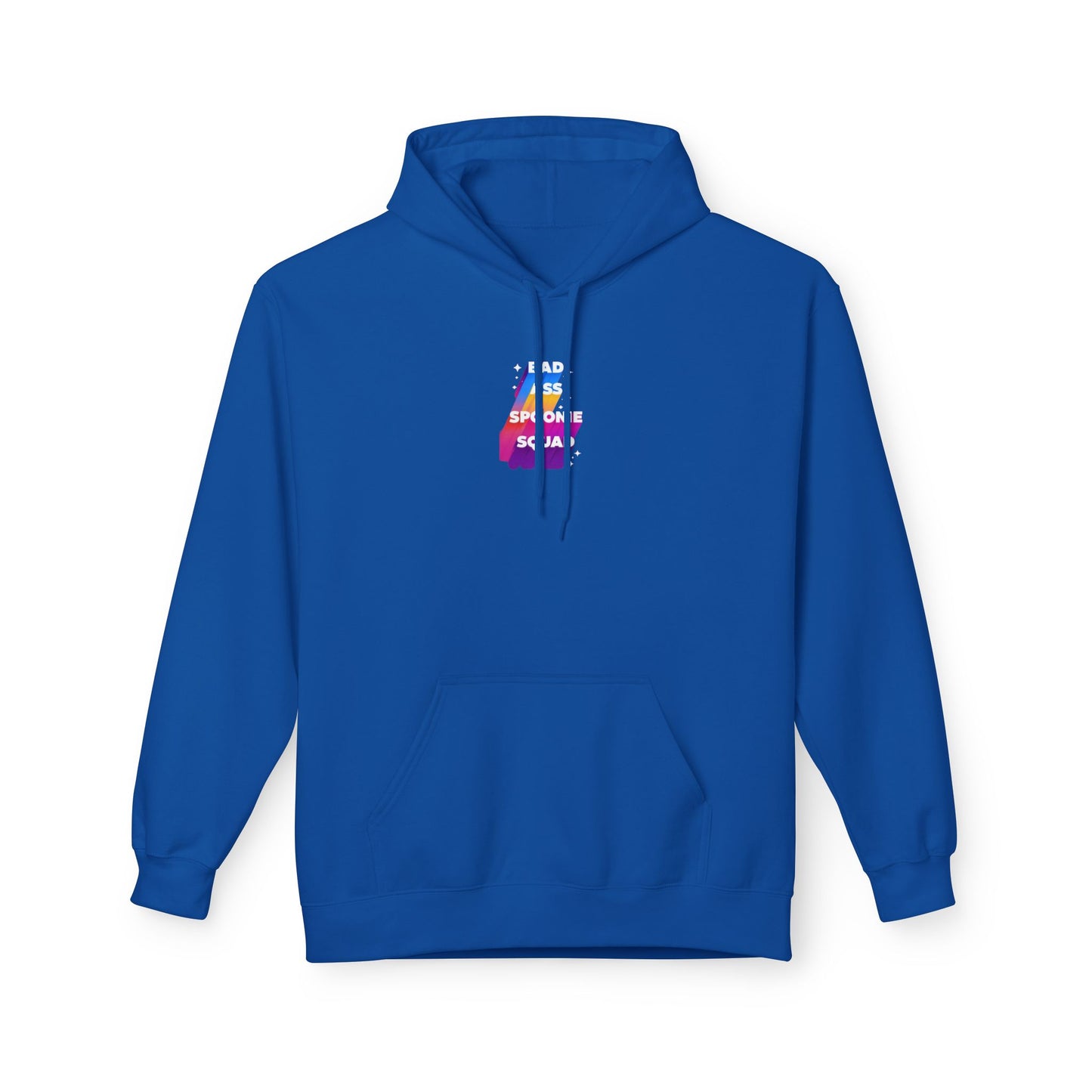 Autoimmune Disease - "Bad Ass Spoonie's Squad" Unisex Fleece Hoodie