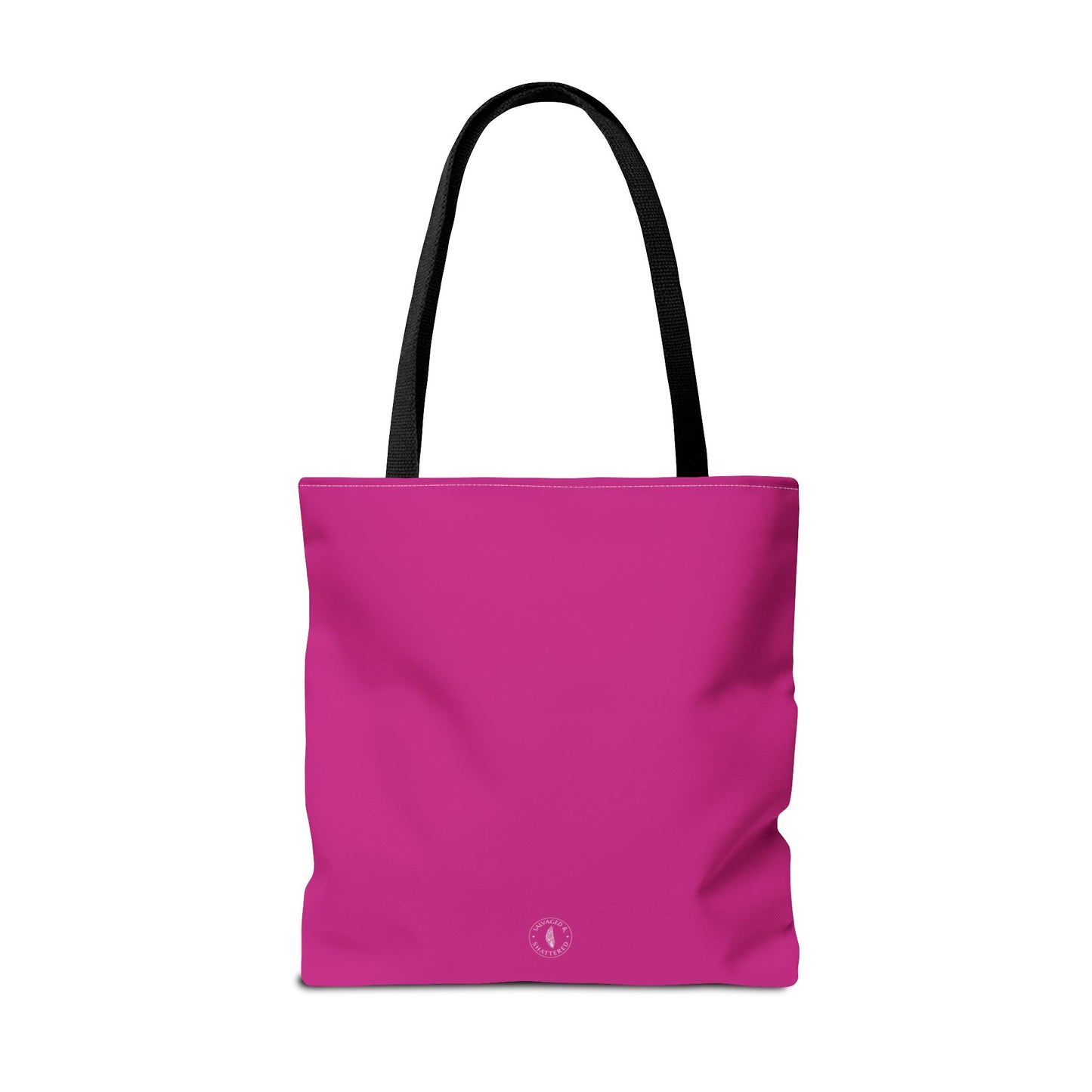 Invisible Battle Unstoppable Warrior Tote Bag - Sjögren's Disease Awareness (Dark Pink)
