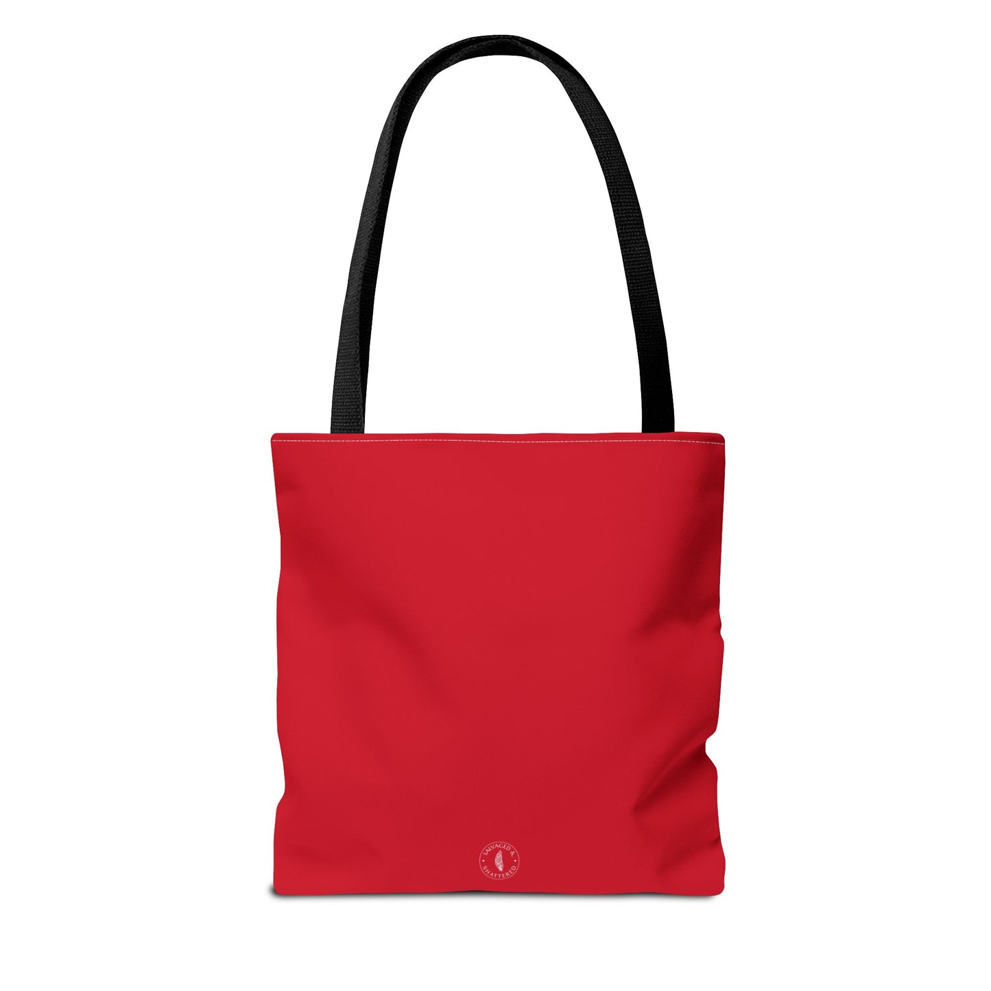 Invisible Battle Unstoppable Warrior Tote Bag - Sjögren's Disease Awareness (Red)