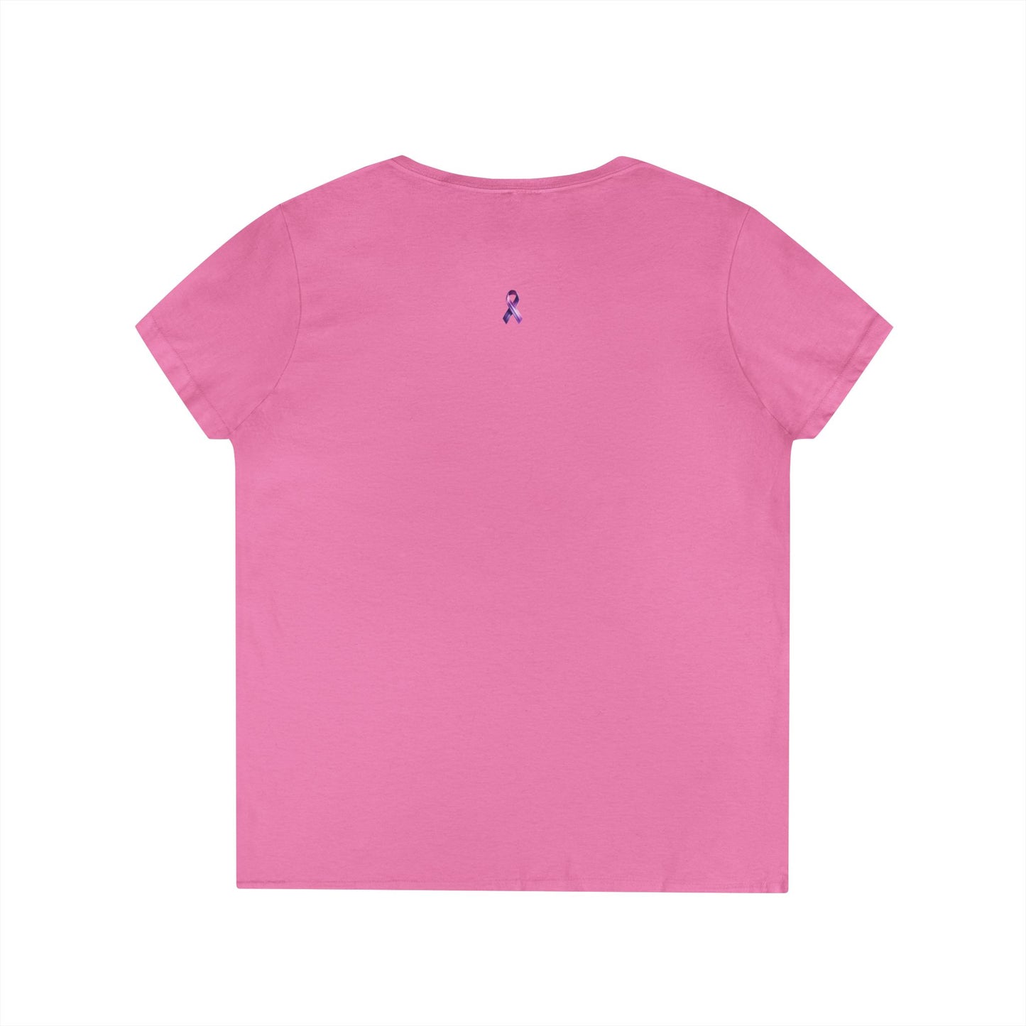 Autoimmune Disease: Empowering Ladies' V-Neck T-Shirt - "tired of being tired"