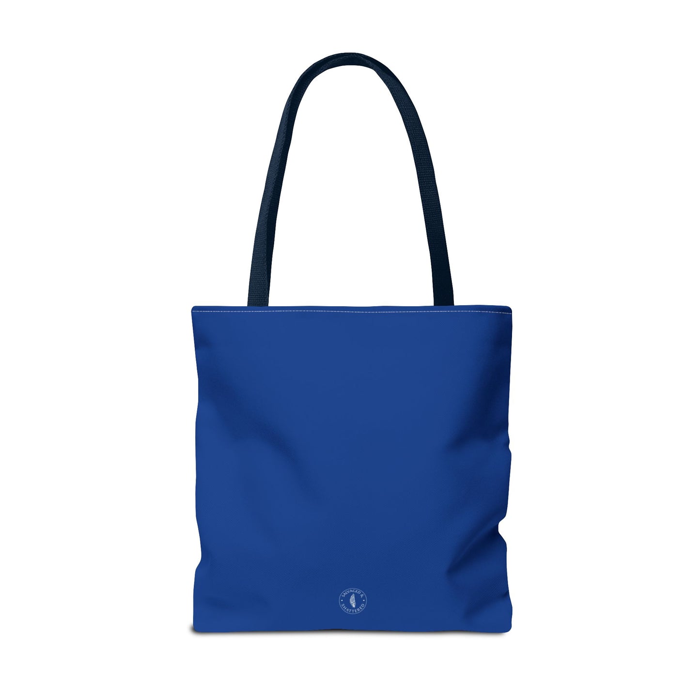 Autoimmune Disease Awareness Tote Bag - "Bad Ass Spoonie Squad" (Dark Blue)
