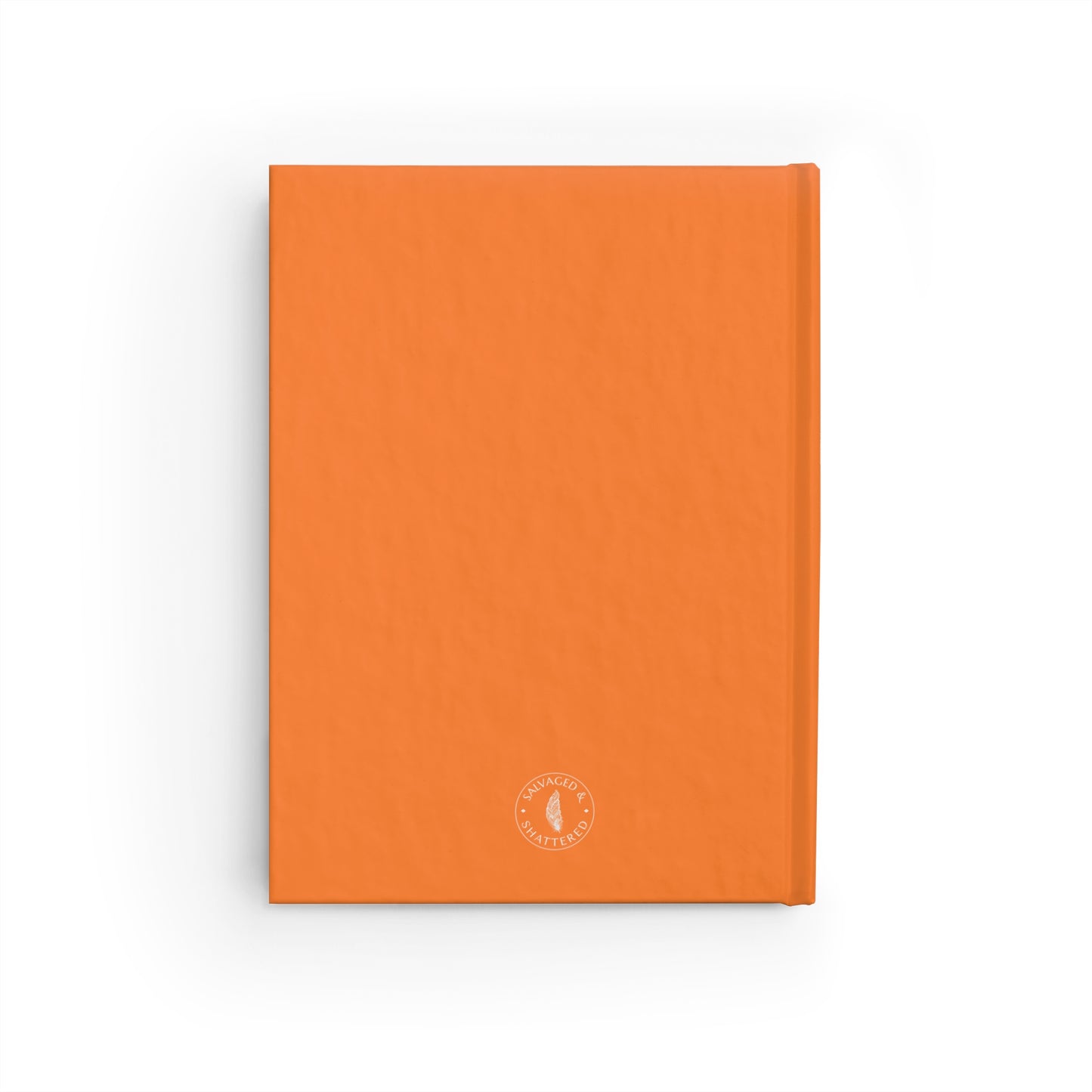 Autoimmune Disease Empowering Journal - "Bad Ass Spoonie Squad" (Crusta/Light Orange)