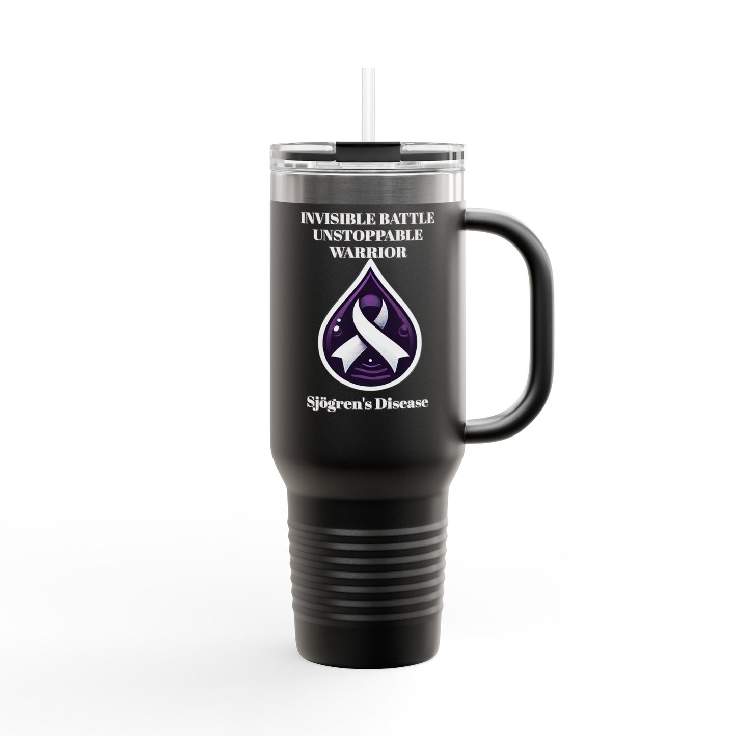 Insulated Travel Mug – Sjögren's Disease Awareness, 40oz